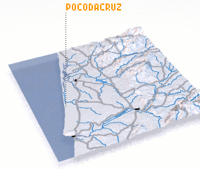 3d view of Poço da Cruz