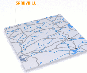 3d view of Sandyhill