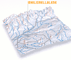 3d view of Irhil Ismellalene