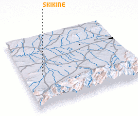 3d view of Skikine