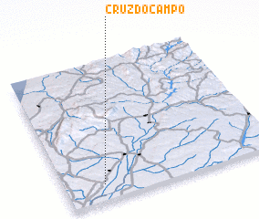 3d view of Cruz do Campo