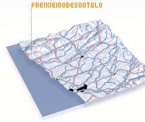 3d view of Freixieiro de Soutelo