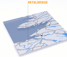 3d view of Metal Bridge