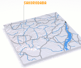 3d view of Sakorodaba