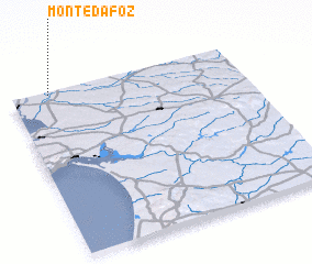 3d view of Monte da Foz