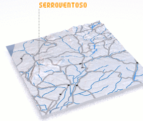 3d view of Serro Ventoso