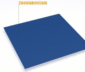 3d view of Zaouia bou Saïd