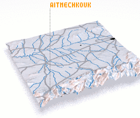 3d view of Aït Mechkouk