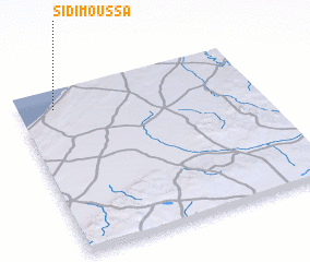 3d view of Sidi Moussa