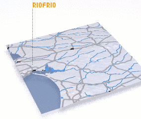 3d view of Rio Frio