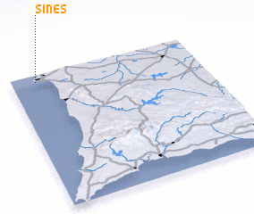 3d view of Sines