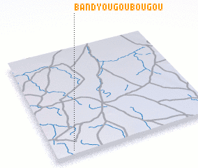 3d view of Bandyougoubougou