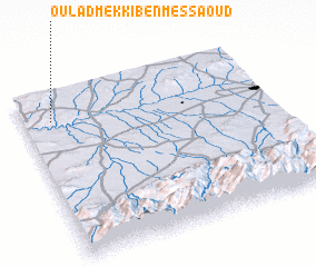 3d view of Oulad Mekki Ben Messaoud