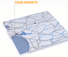 3d view of Casal do Norte