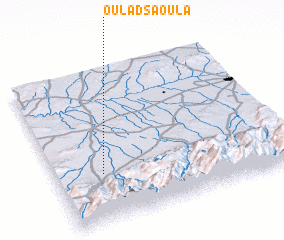 3d view of Oulad Saoula