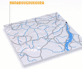 3d view of Manabougou Koura