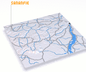 3d view of Sananfiè