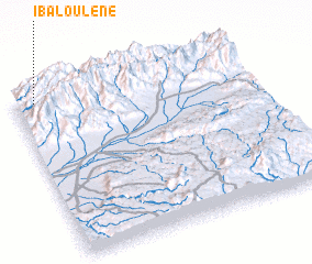 3d view of Ibaloulene