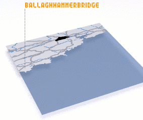 3d view of Ballaghhammer Bridge