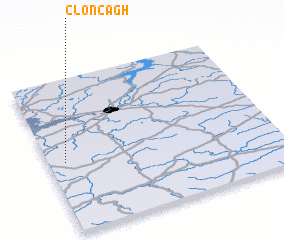 3d view of Cloncagh