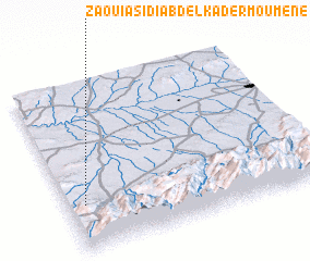 3d view of Zaouia Sidi Abd el Kader Moumene