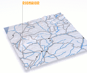 3d view of Rio Maior