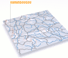 3d view of Kamandougou