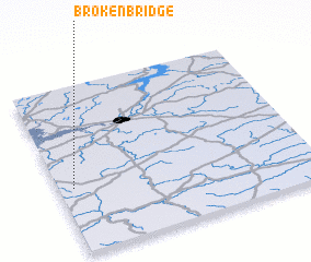 3d view of Broken Bridge