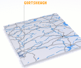 3d view of Gortskeagh