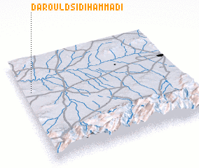 3d view of Dar Ould Sidi Hammadi