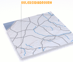 3d view of Ouled Sidi Adrourh
