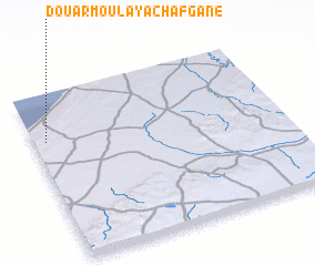 3d view of Douar Moulay Achafgane