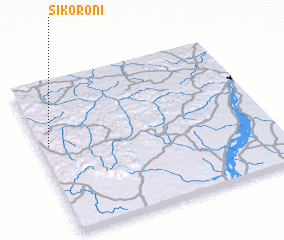 3d view of Sikoroni