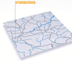 3d view of Dyamakonka