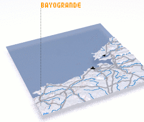 3d view of Bayo Grande