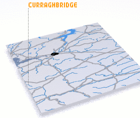 3d view of Curragh Bridge