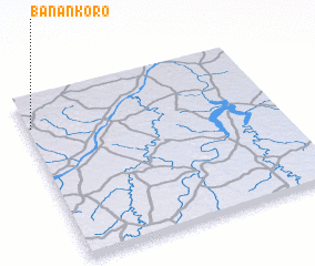 3d view of Banankoro