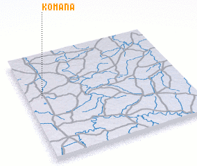 3d view of Komana
