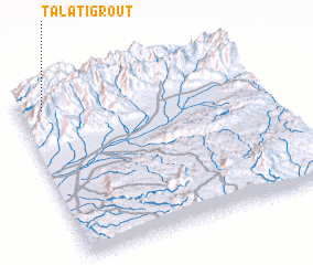 3d view of Talat Igrout