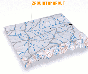 3d view of Zaouia Tamarout