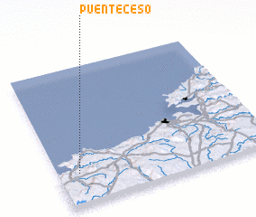 3d view of Puente-Ceso