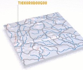 3d view of Tiékorodougou