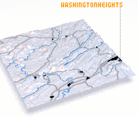 3d view of Washington Heights
