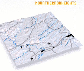 3d view of Mount Vernon Heights