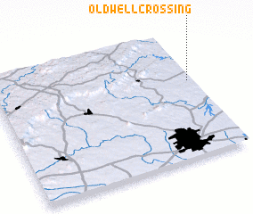 3d view of Old Well Crossing