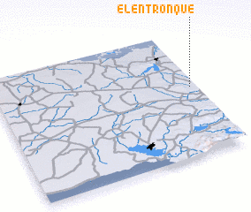 3d view of El Entronque