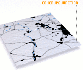 3d view of Cokeburg Junction