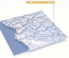 3d view of Hacienda Manatial