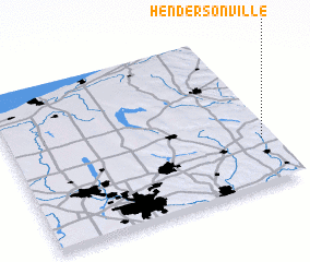 3d view of Hendersonville