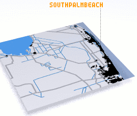 3d view of South Palm Beach